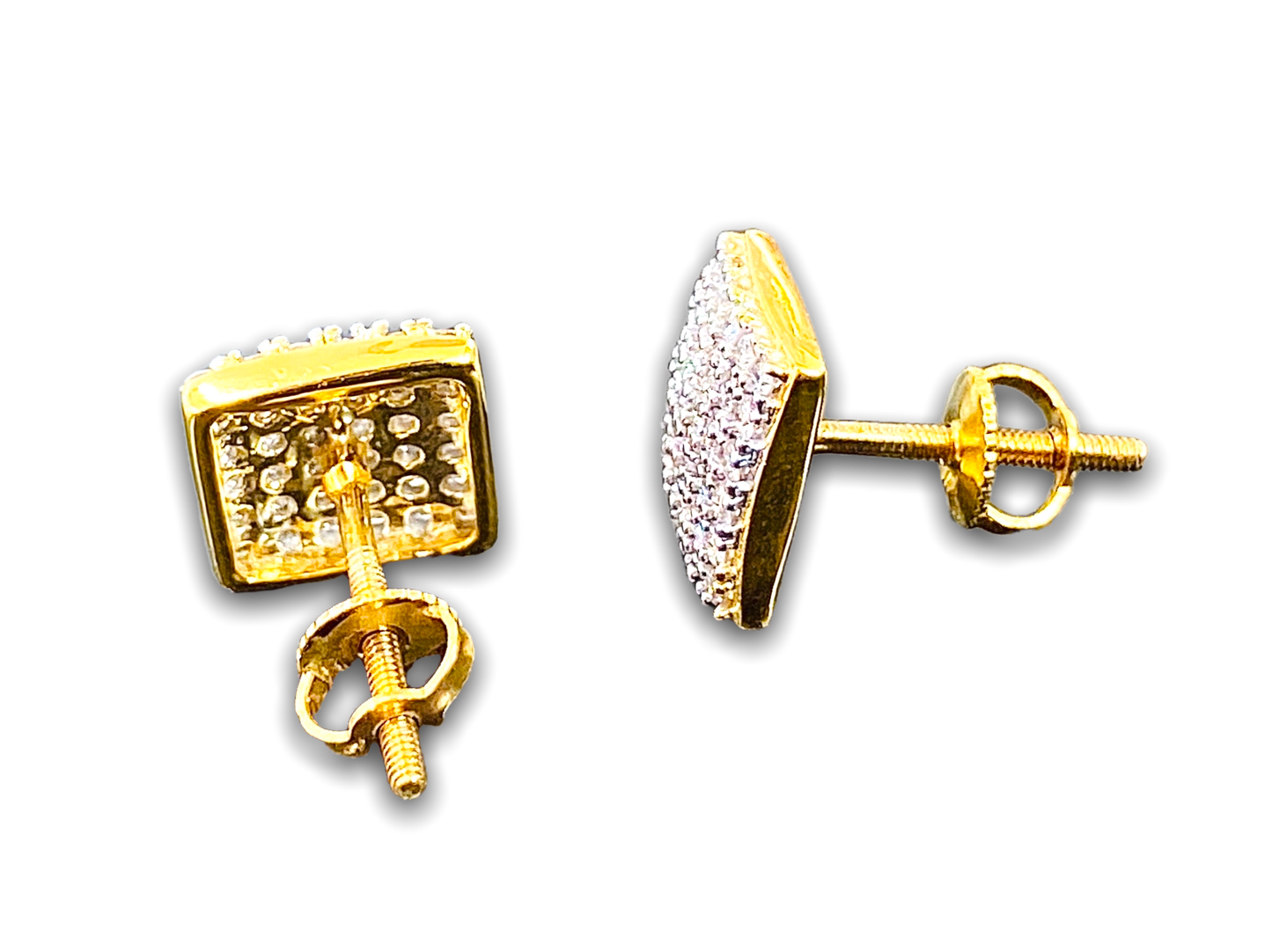 10k Gold with Si 0.41ct Diamond Earrings