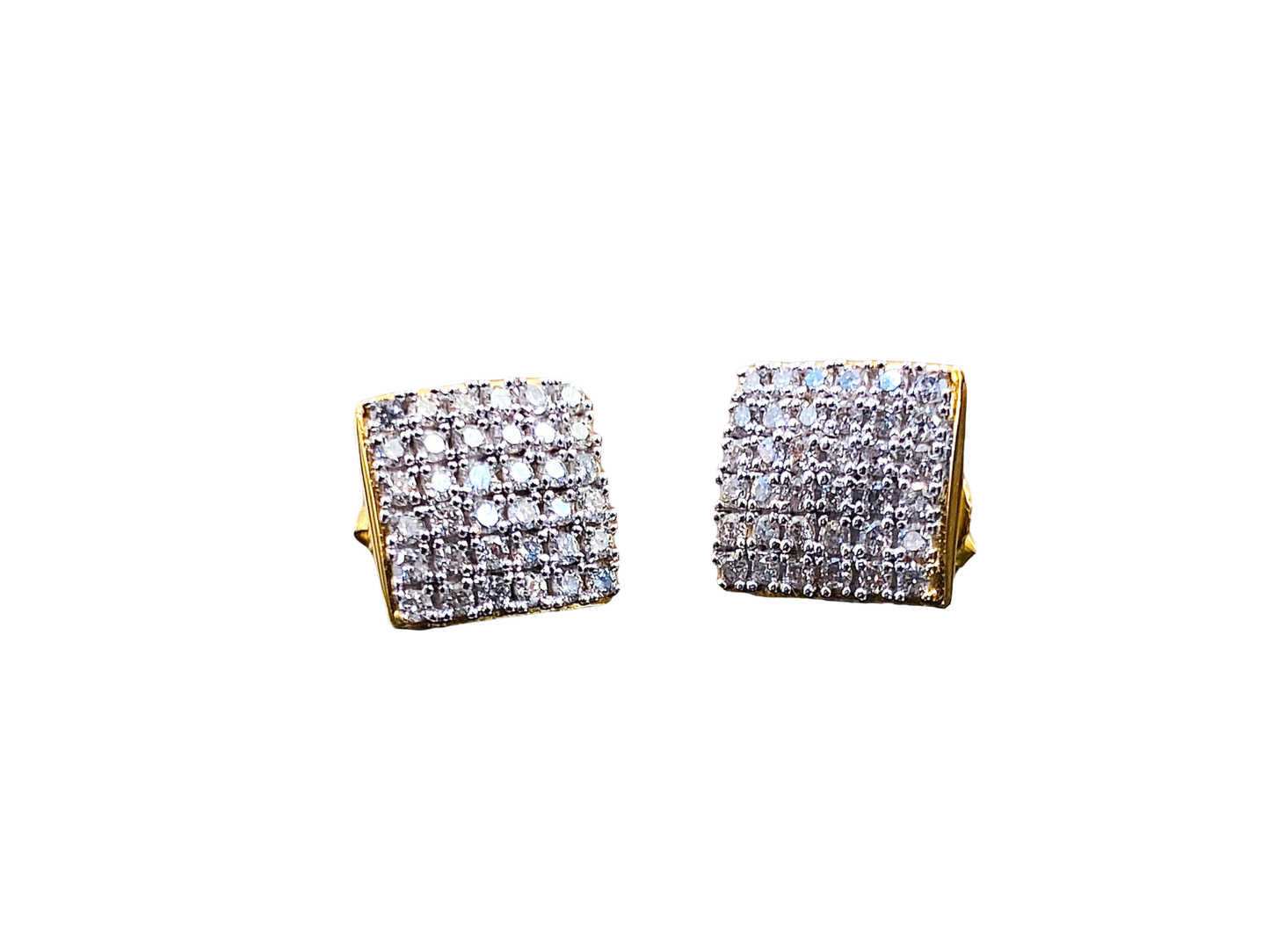 10k Gold with Si 0.41ct Diamond Earrings