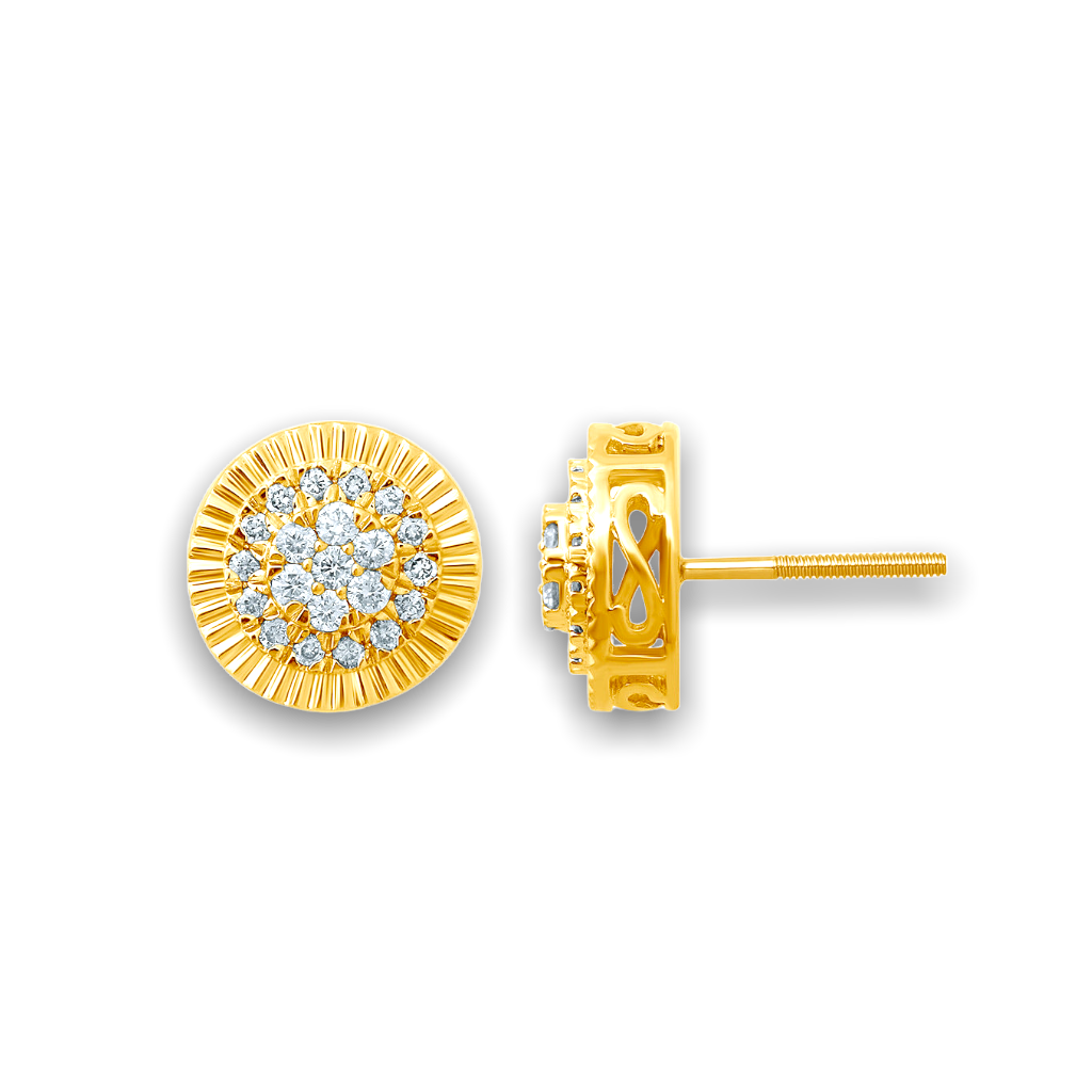 10k Gold 0.40ct Diamond Earrings